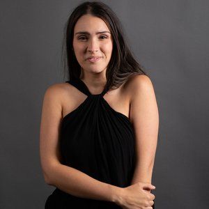 Black Halter Top by Chelsea28